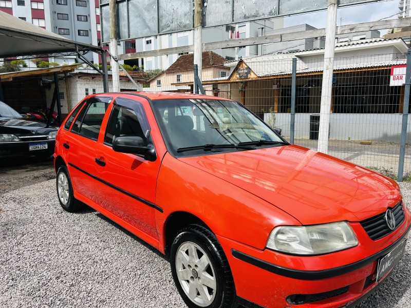GOL 1.0 MI PLUS 16V GASOLINA 4P MANUAL - 2001 - CAXIAS DO SUL