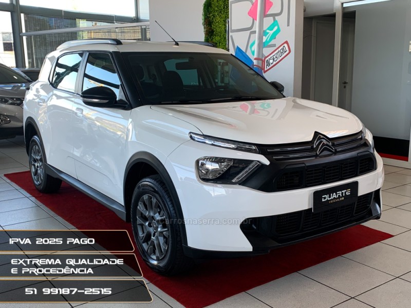 c3 aircross 1.0 feel pack 200 turbo flex 4p automatico 2024 porto alegre