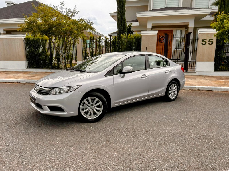 civic 1.8 lxl 16v flex 4p automatico 2012 bento goncalves