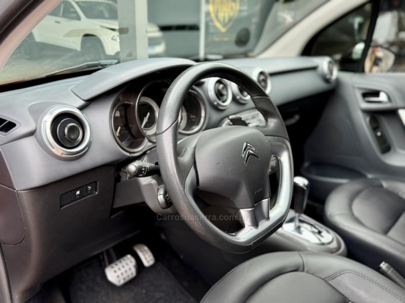 C3 1.6 EXCLUSIVE 16V FLEX 4P AUTOMÁTICO - 2015 - CAXIAS DO SUL