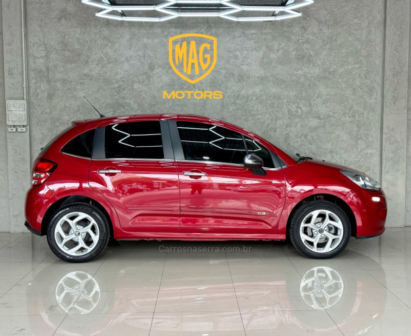 C3 1.6 EXCLUSIVE 16V FLEX 4P AUTOMÁTICO - 2015 - CAXIAS DO SUL