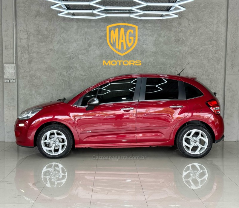 C3 1.6 EXCLUSIVE 16V FLEX 4P AUTOMÁTICO - 2015 - CAXIAS DO SUL