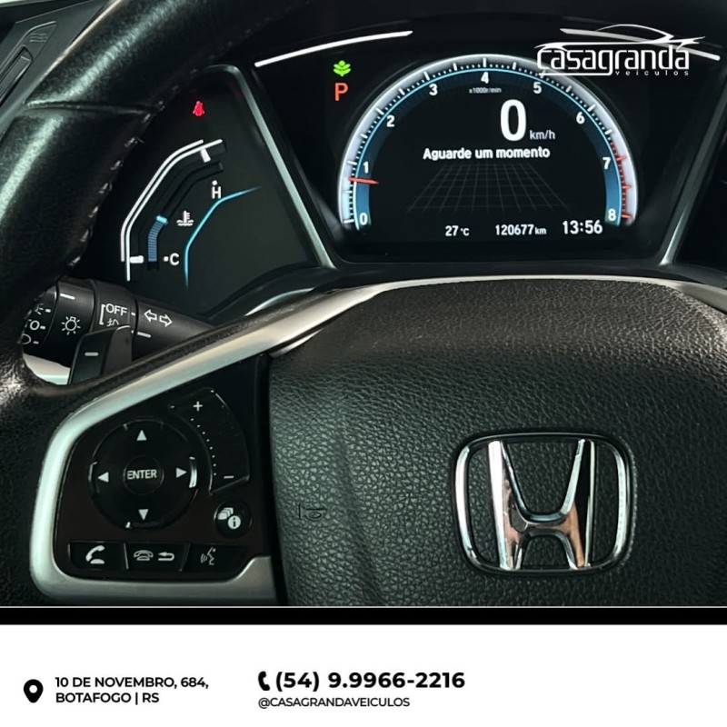 CIVIC 2.0 EXL 16V FLEX 4P AUTOMÁTICO - 2018 - BENTO GONçALVES