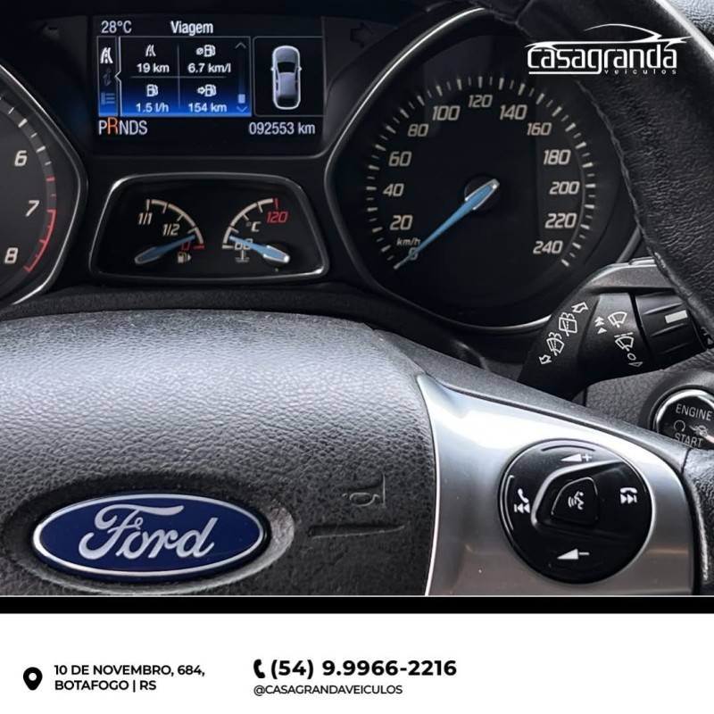 FOCUS 2.0 TITANIUM PLUS HATCH 16V FLEX 4P AUTO - 2015 - BENTO GONçALVES