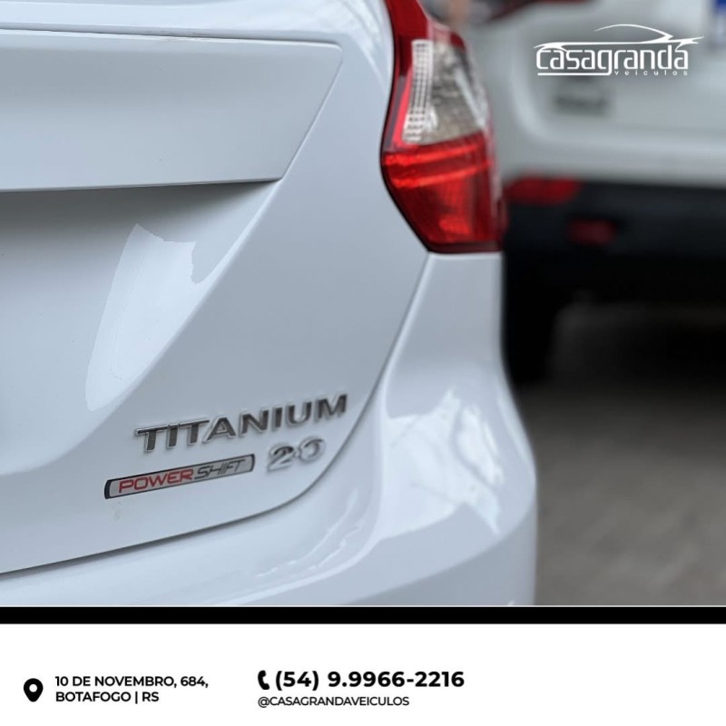 FOCUS 2.0 TITANIUM PLUS HATCH 16V FLEX 4P AUTO - 2015 - BENTO GONçALVES