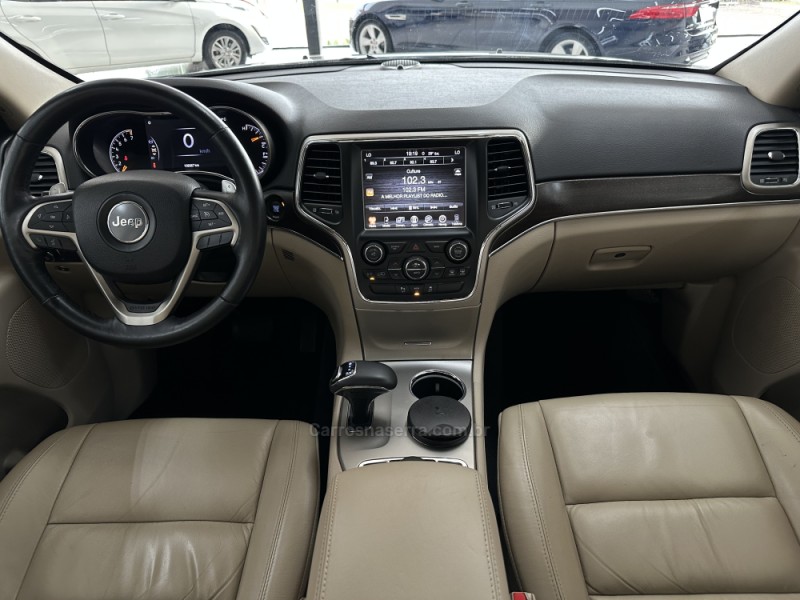 GRAND CHEROKEE 3.6 LIMITED 4X4 V6 24V GASOLINA 4P AUTOMATICO - 2015 - CHARQUEADAS