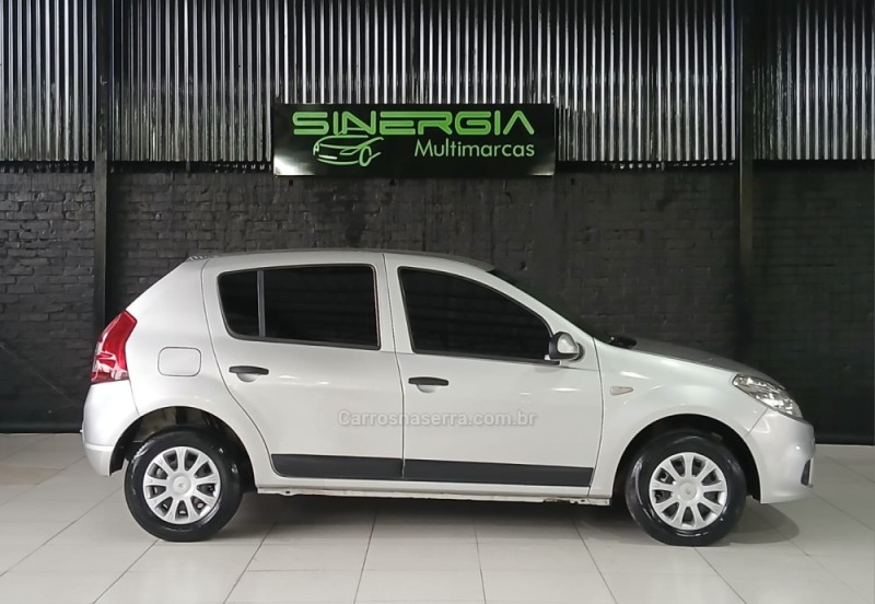 SANDERO 1.0 AUTHENTIQUE 8V FLEX 4P MANUAL - 2012 - CAXIAS DO SUL