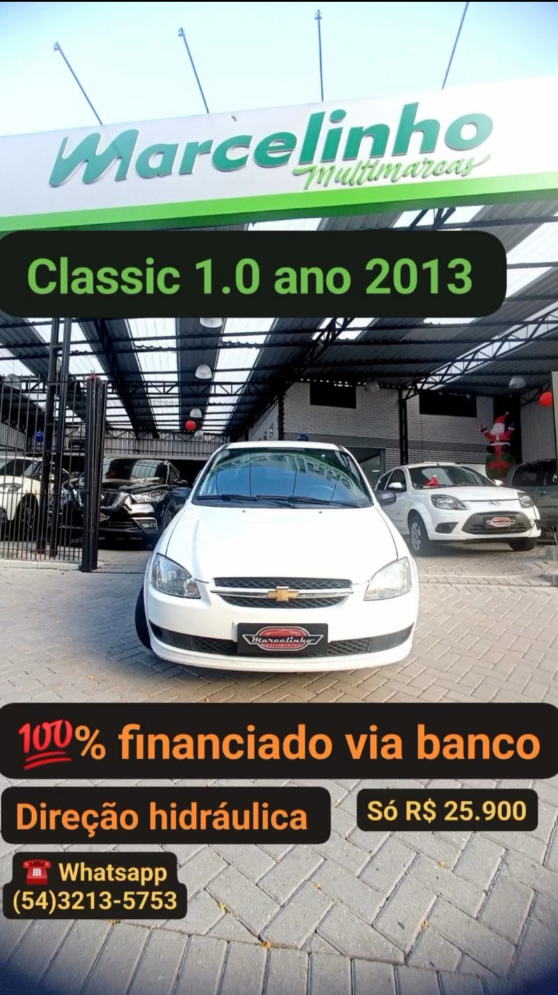 classic 1.0 mpfi ls 8v gasolina 4p manual 2013 caxias do sul