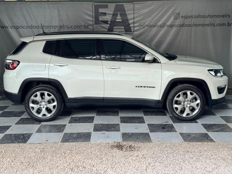 COMPASS 2.0 16V FLEX LONGITUDE AUTOMÁTICO - 2021 - NOVA PRATA
