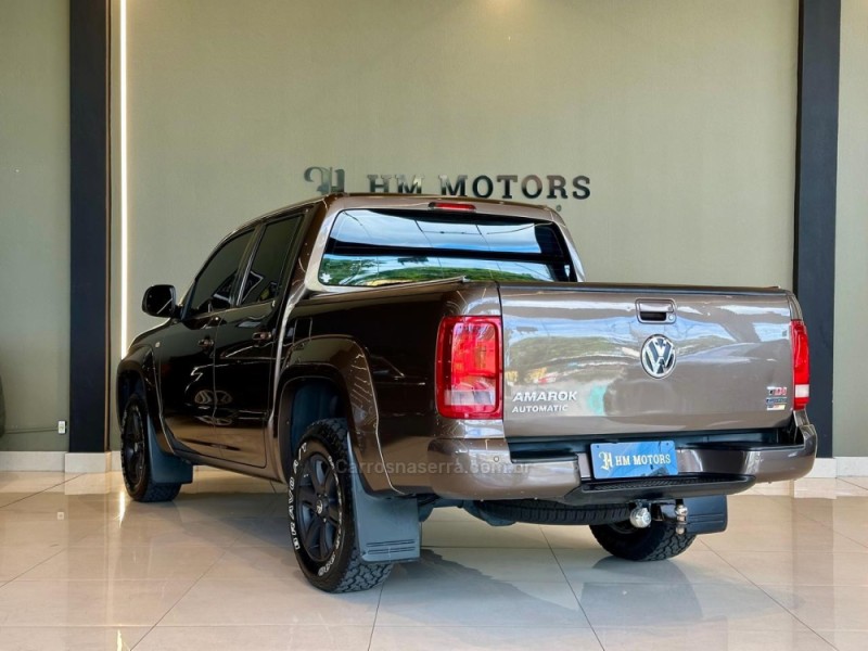 AMAROK 2.0 TRENDLINE 4X4 CD 16V TURBO INTERCOOLER DIESEL 4P AUTOMÁTICO - 2016 - CAXIAS DO SUL
