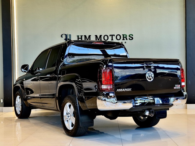 AMAROK 2.0 HIGHLINE 4X4 CD 16V TURBO INTERCOOLER DIESEL 4P AUTOMÁTICO - 2018 - CAXIAS DO SUL