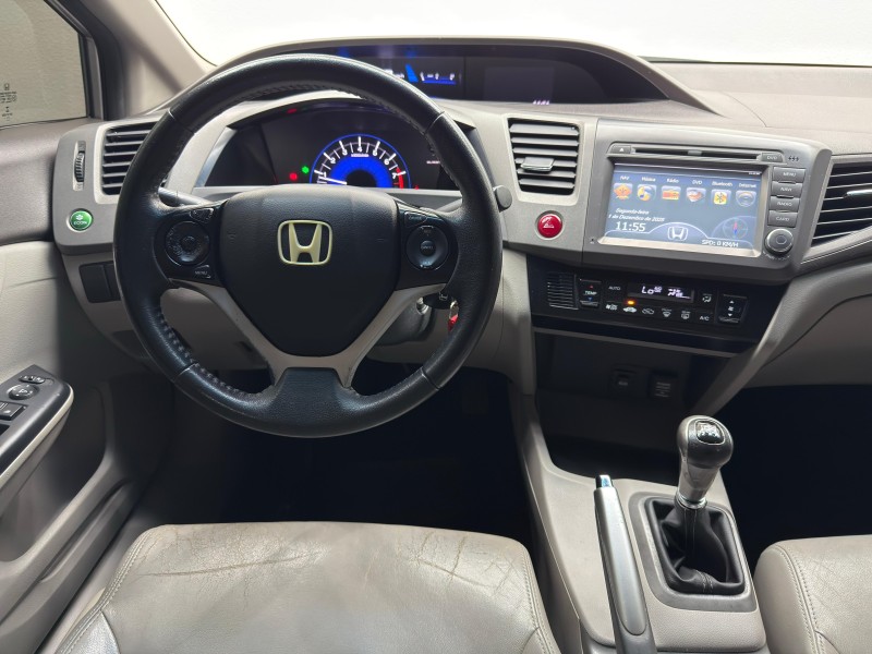CIVIC 1.8 LXL 16V FLEX 4P MANUAL - 2012 - CAXIAS DO SUL
