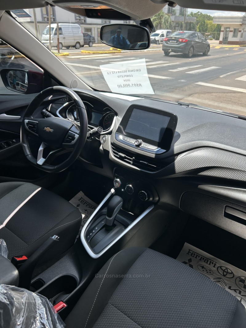 ONIX 1.0 LTZ 12V TURBO FLEX 4P AUTOMÁTICO - 2024 - CARAZINHO