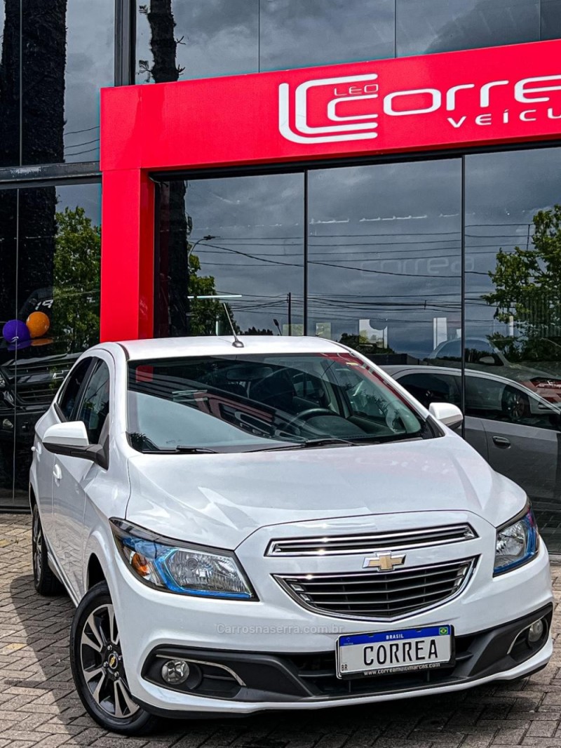 onix 1.4 mpfi ltz 8v flex 4p automatico 2015 canela