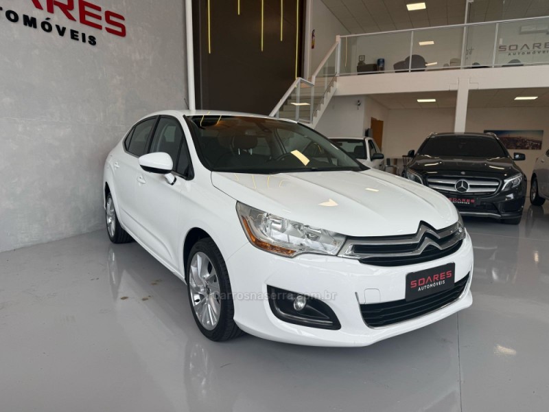 C4 LOUNGE 2.0 MPFI TENDANCE 16V FLEX 4P AUTOMÁTICO - 2015 - NOVO HAMBURGO