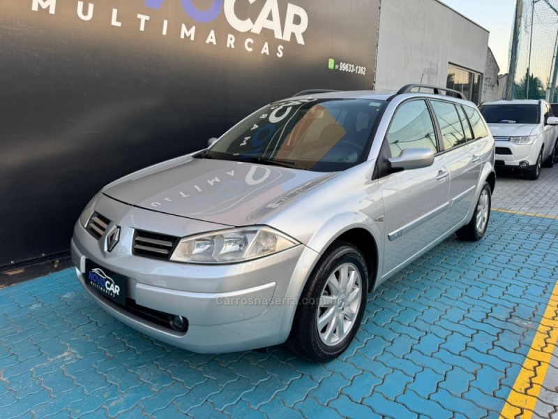 megane 1.6 dynamique grand tour 16v flex 4p manual 2011 estancia velha