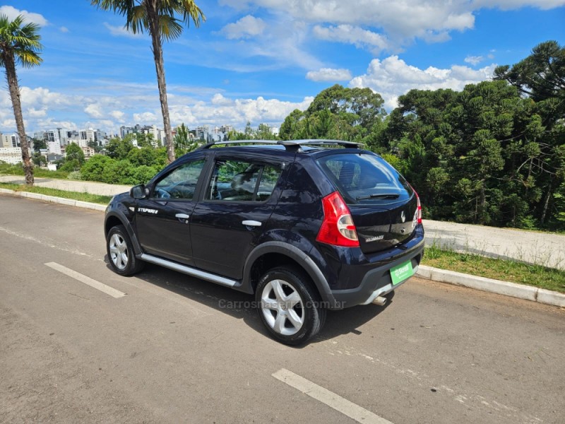 sandero 1.6 stepway 16v flex 4p manual 2009 veranopolis