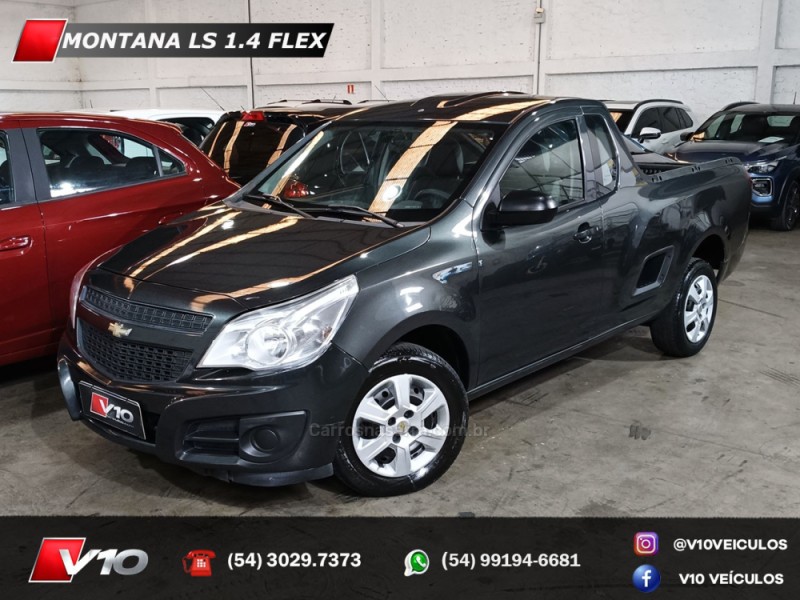 montana 1.4 mpfi ls cs 8v flex 2p manual 2017 caxias do sul