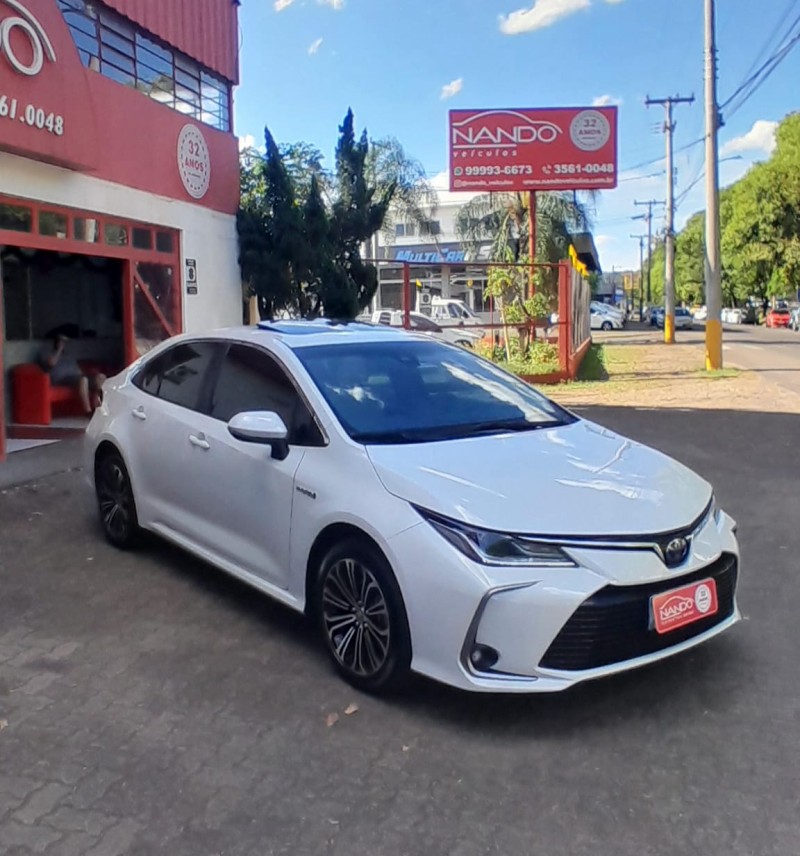 COROLLA 1.8 ALTIS PREMIUM 16V HÍBRIDO 4P AUTOMÁTICO - 2020 - ESTâNCIA VELHA