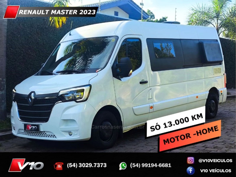 master 2.3 extra furgao l3h2 16v turbo intercooler diesel 4p manual 2023 caxias do sul