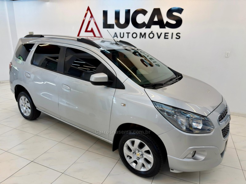 spin 1.8 ltz 8v flex 4p automatico 2014 bom retiro do sul