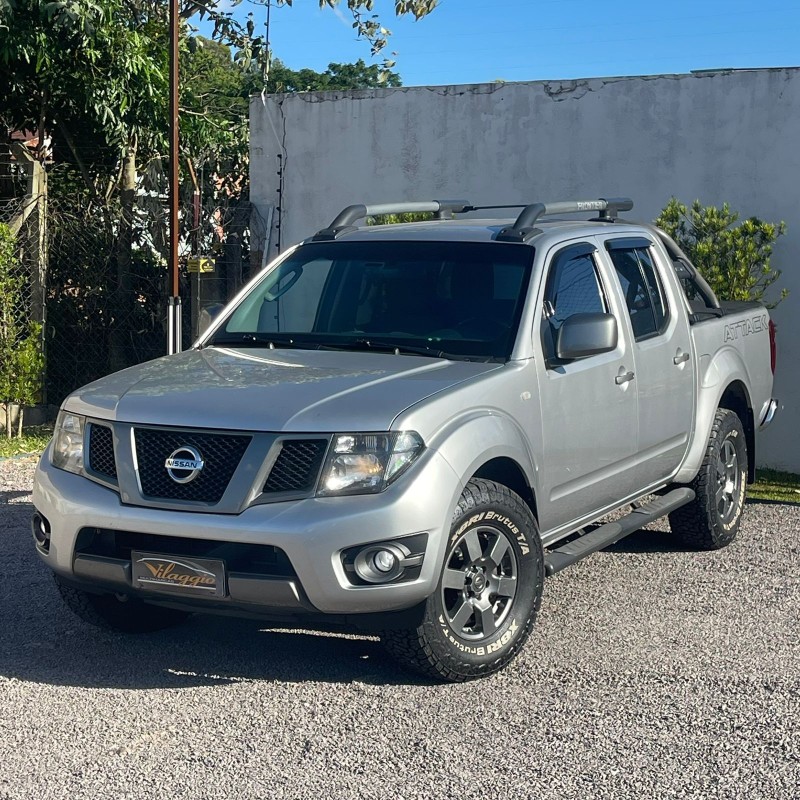 frontier 2.5 sv attack 4x4 cd turbo eletronic diesel 4p automatico 2015 caxias do sul