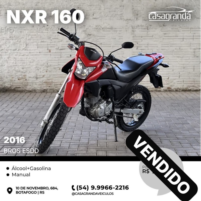 nxr 160 bros esdd 2016 bento goncalves