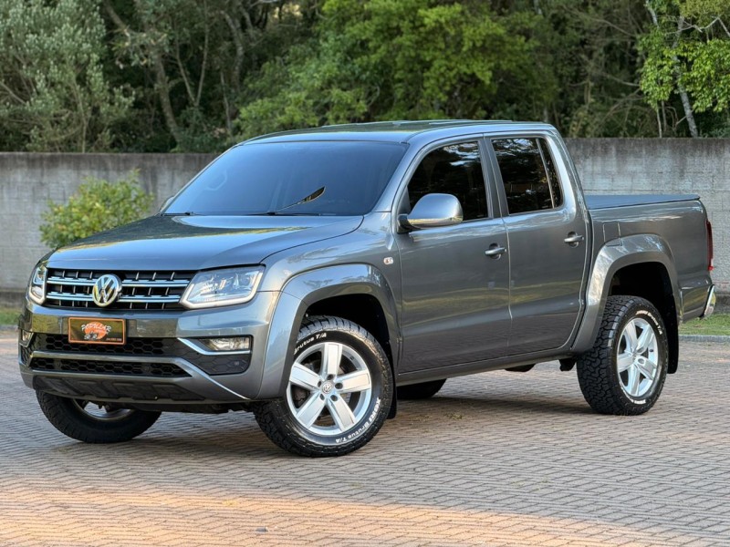 AMAROK 2.0 HIGHLINE 4X4 CD 16V TURBO INTERCOOLER DIESEL 4P AUTOMÁTICO - 2019 - CANELA
