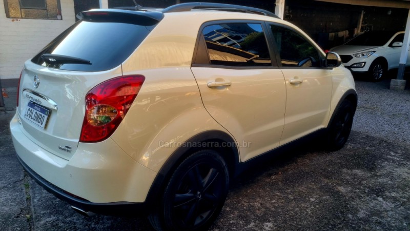 KORANDO 2.0 GLS EXECUTIVE 4X4 16V TURBO DIESEL 4P AUTOMÁTICO - 2012 - CAXIAS DO SUL