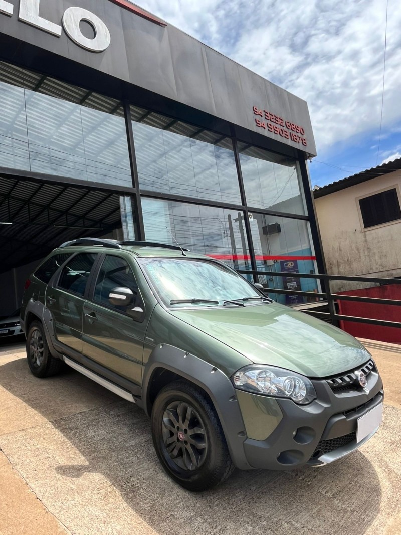 palio 1.8 mpi adventure weekend 16v flex 4p automatizado 2013 vacaria