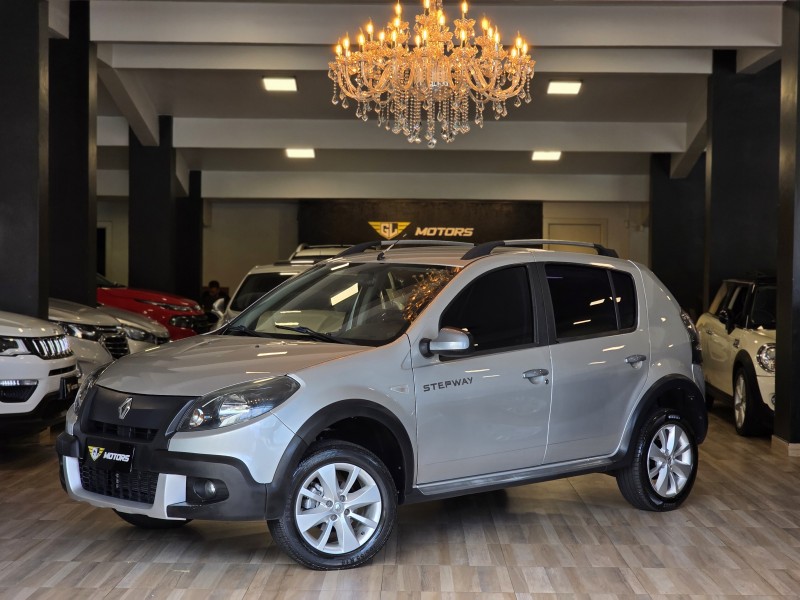 sandero 1.6 stepway 16v flex 4p manual 2012 caxias do sul