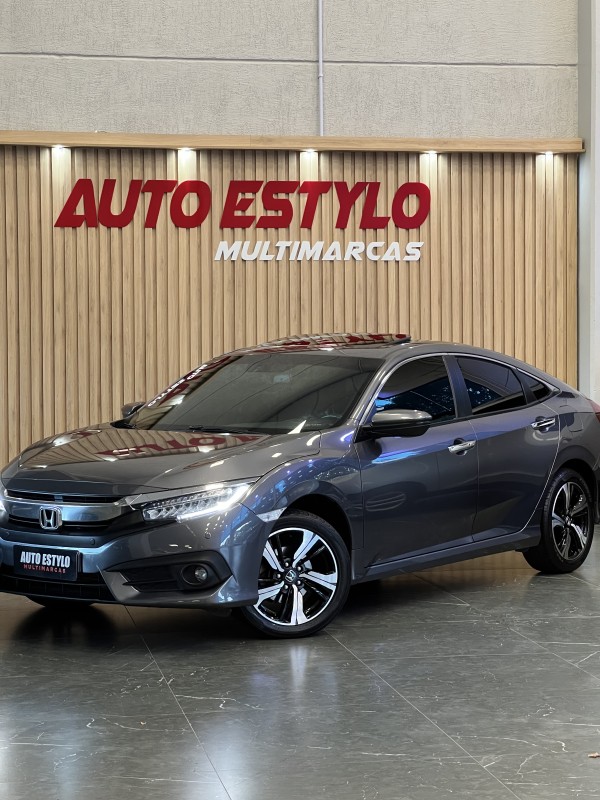 CIVIC 1.5 16V TOURING TURBO GASOLINA 4P AUTOMÁTICO - 2017 - ESTâNCIA VELHA