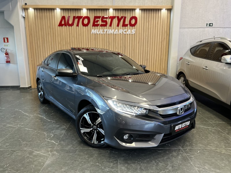 CIVIC 1.5 16V TOURING TURBO GASOLINA 4P AUTOMÁTICO - 2017 - ESTâNCIA VELHA