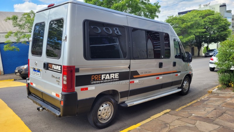 DUCATO 2.3 MINIBUS 16 LUGARES TETO ALTO 16V TURBO INTERCOOLER DIESEL MANUAL - 2012 - FLORES DA CUNHA