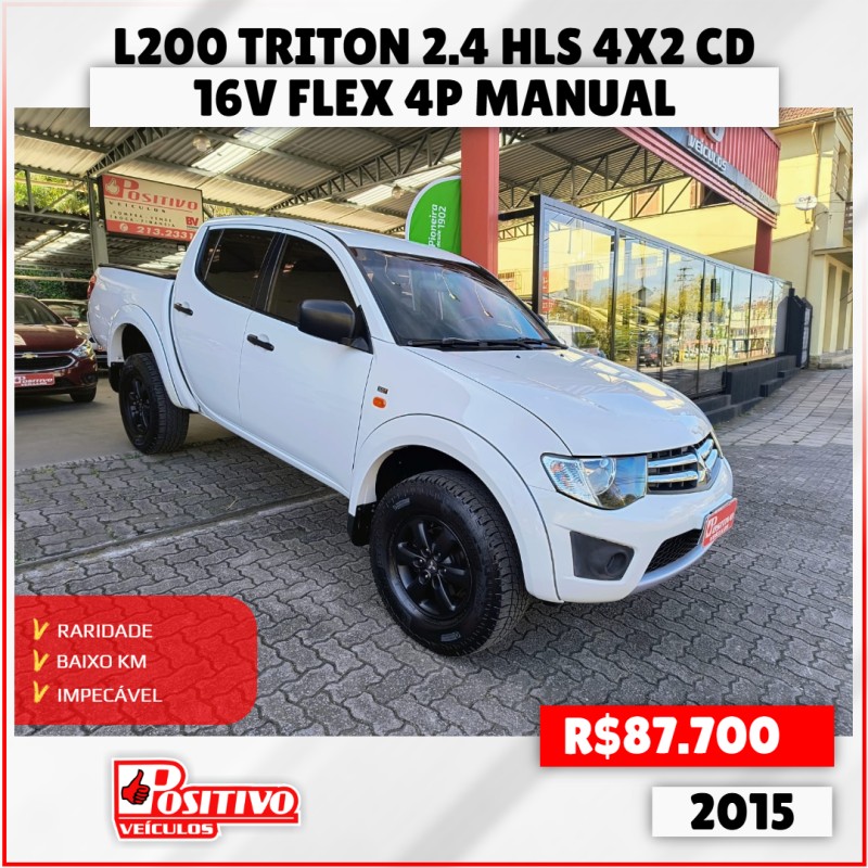 l200 triton 2.4 hls 4x2 cd 16v flex 4p manual 2015 caxias do sul