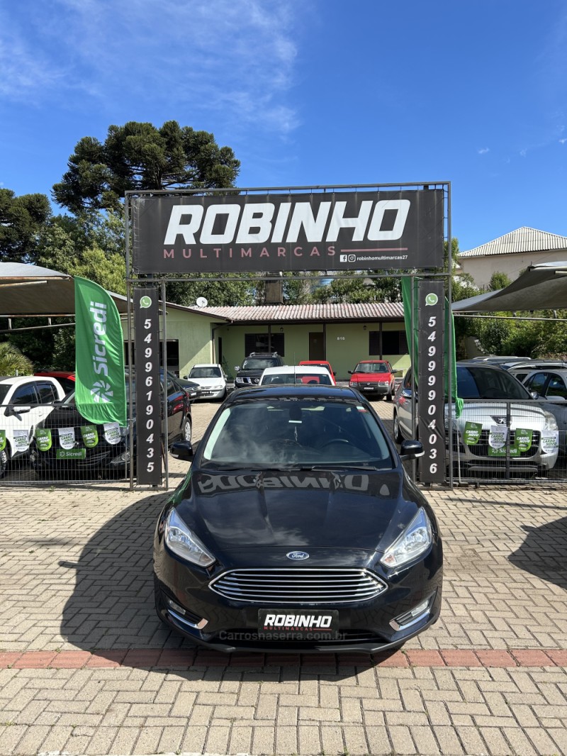 focus 2.0 titanium 16v flex 4p automatico 2017 cambara do sul