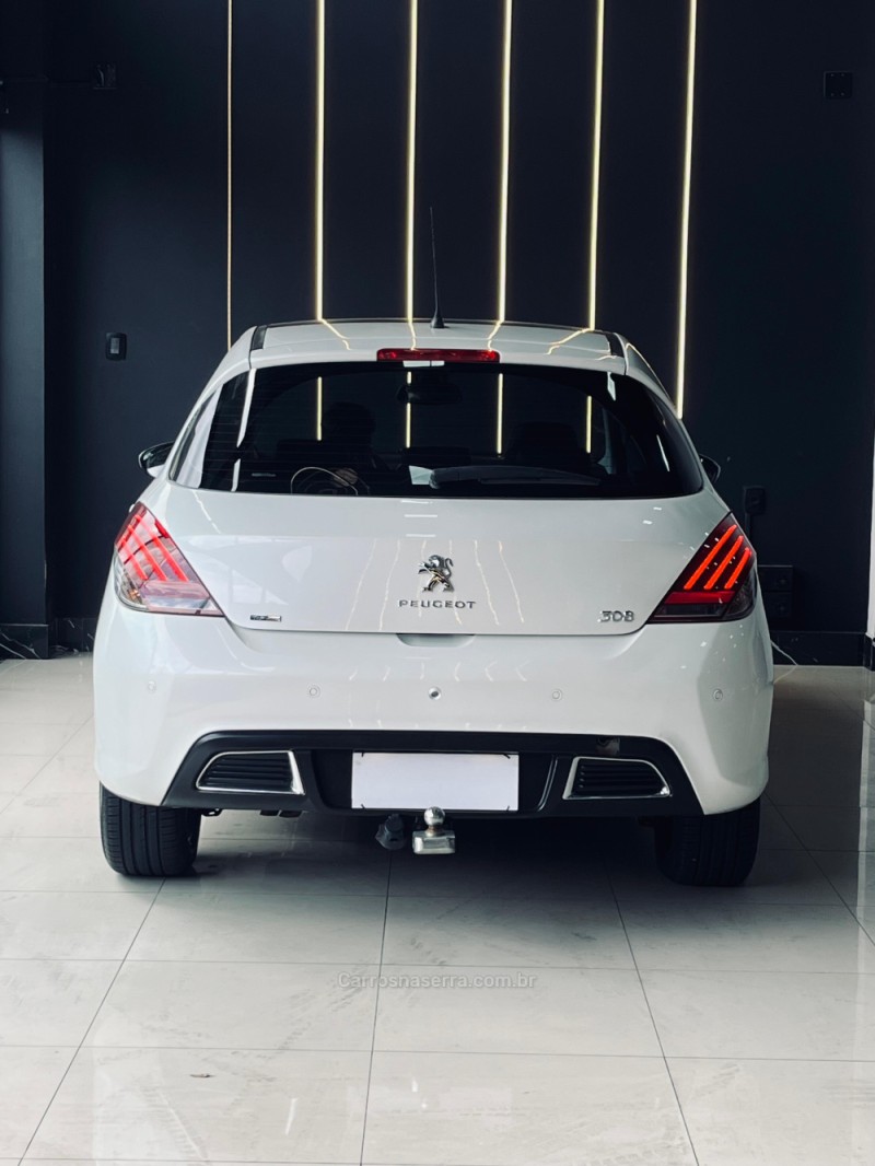 308 1.6 GRIFFE THP 16V GASOLINA 4P AUTOMÁTICO - 2013 - SAPUCAIA DO SUL