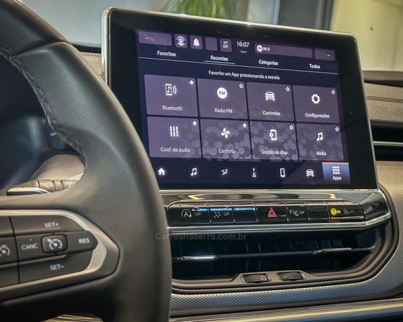 COMPASS 1.3 LONGITUDE T270 16V TURBO 4X2 FLEX 4P AUTOMÁTICO - 2022 - GARIBALDI