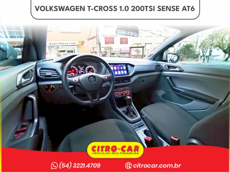 T-CROSS 1.0 TSI 200 SENSE AUTOMÁTICO - 2021 - CAXIAS DO SUL