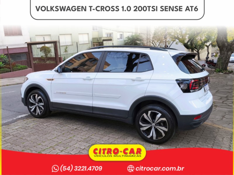 T-CROSS 1.0 TSI 200 SENSE AUTOMÁTICO - 2021 - CAXIAS DO SUL