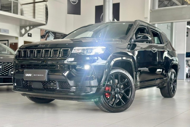 COMPASS 2.0 HURRICANE BLACKHAWK 4X4 TURBO GASOLINA 4P AUTOMÁTICO - 2025 - NOVO HAMBURGO