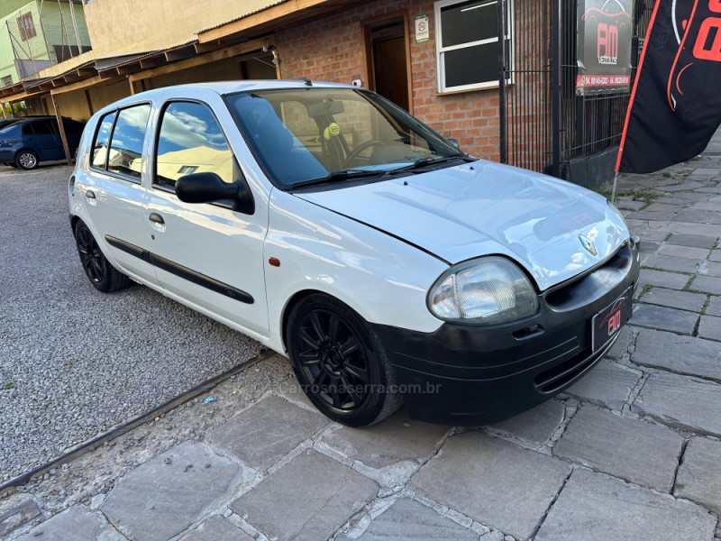 clio 1.0 rl 16v gasolina 4p manual 2001 caxias do sul