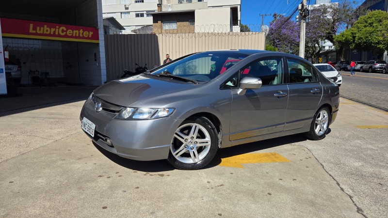 civic 1.8 exs 16v gasolina 4p automatico 2007 caxias do sul