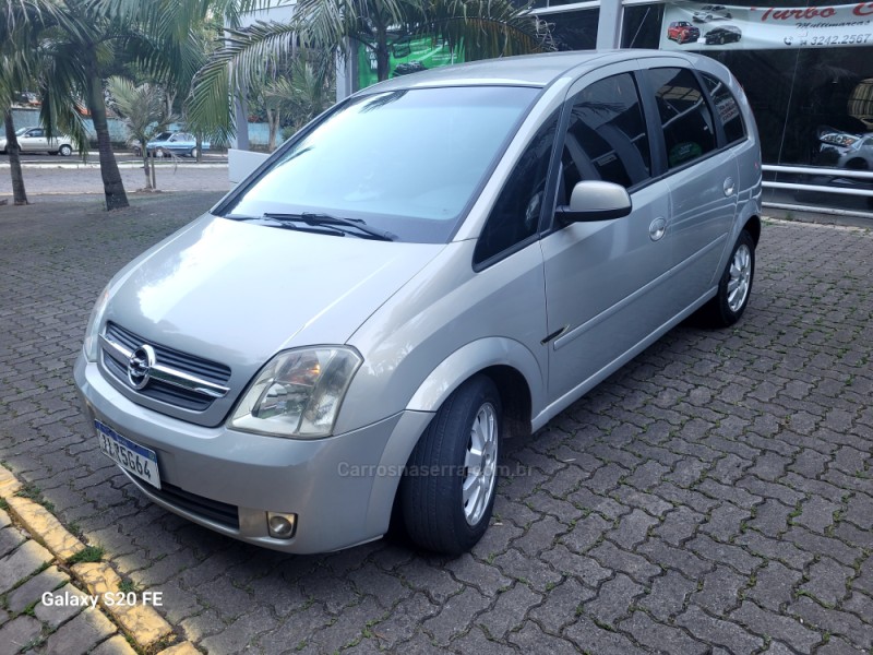 MERIVA 1.8 MPFI CD 8V FLEX 4P MANUAL - 2004 - NOVA PRATA