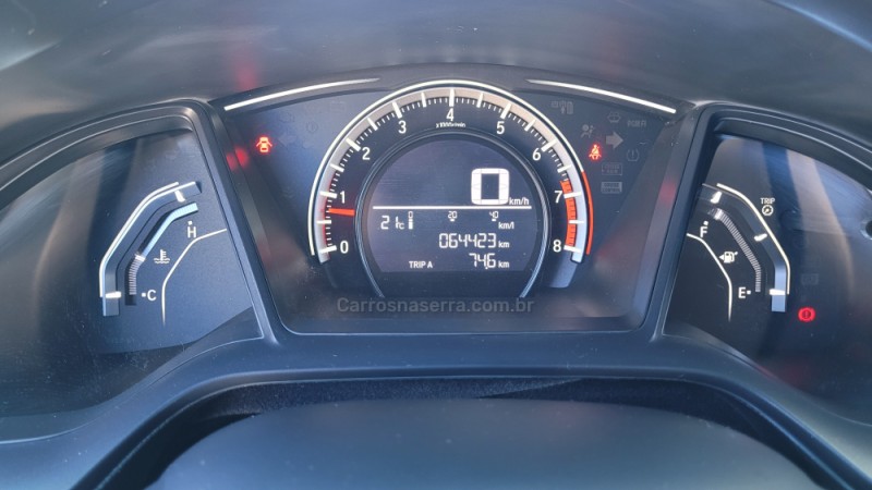 CIVIC 2.0 16V FLEXONE SPORT 4P MANUAL - 2017 - FLORES DA CUNHA