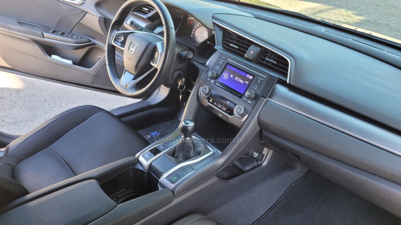 CIVIC 2.0 16V FLEXONE SPORT 4P MANUAL - 2017 - FLORES DA CUNHA