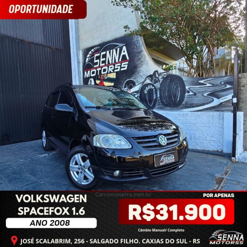 spacefox 1.6 mi 8v flex 4p manual 2008 caxias do sul