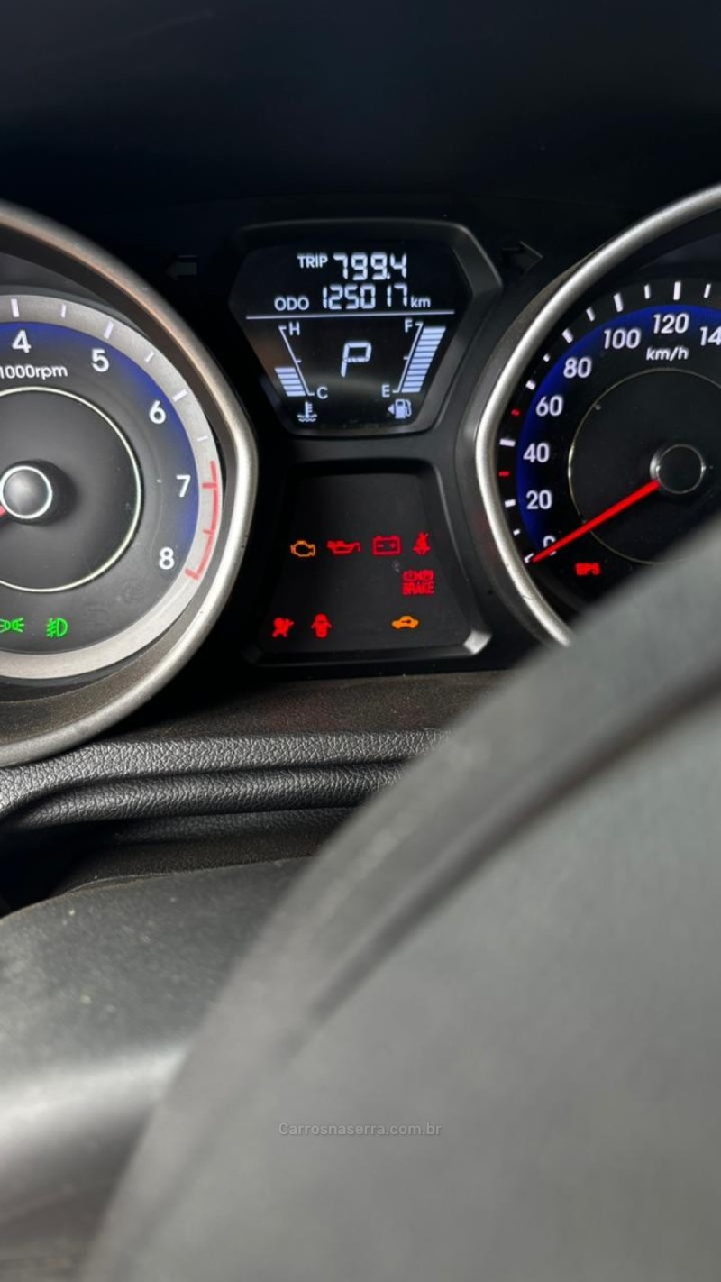 ELANTRA 1.8 GLS 16V GASOLINA 4P AUTOMÁTICO - 2013 - NOVA BASSANO