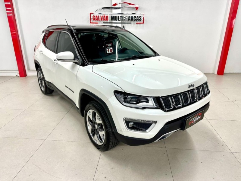 COMPASS 2.0 16V DIESEL LIMITED 4X4 AUTOMÁTICO - 2018 - CAXIAS DO SUL