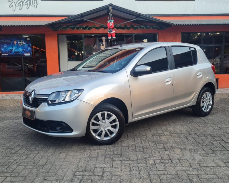 SANDERO 1.0 EXPRESSION 12V FLEX 4P MANUAL - 2017 - CANELA